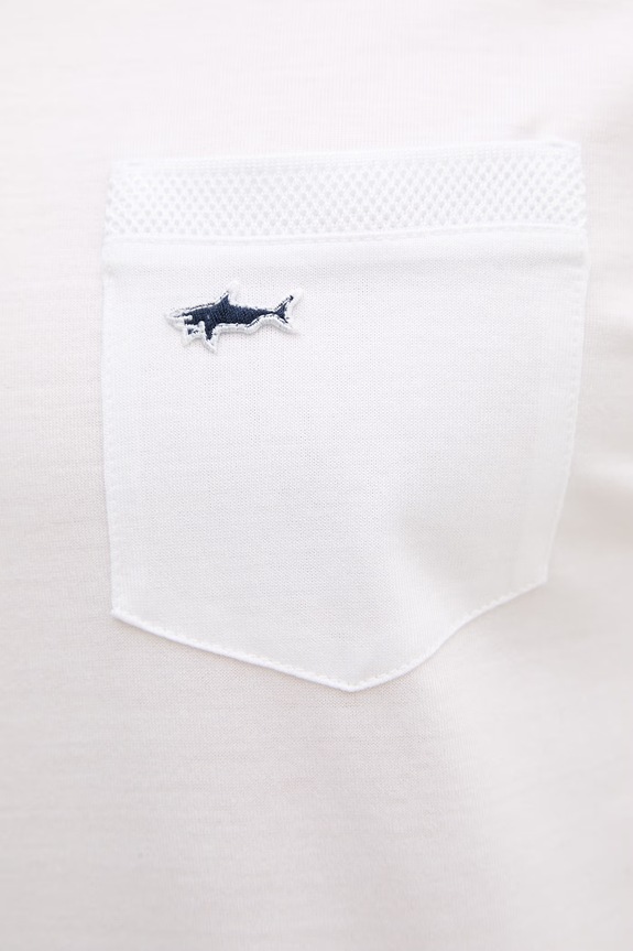 Paul&Shark t-shirt in cotone 25411007 bianco