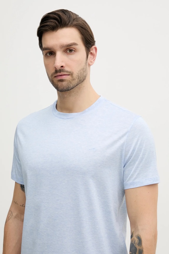 Ρούχα Βαμβακερό μπλουζάκι Paul&Shark 25411015 μπλε