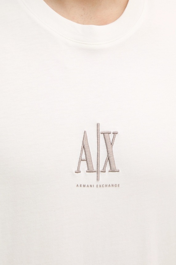 Pamučna majica Armani Exchange XM000363.AF12308.NOS bijela