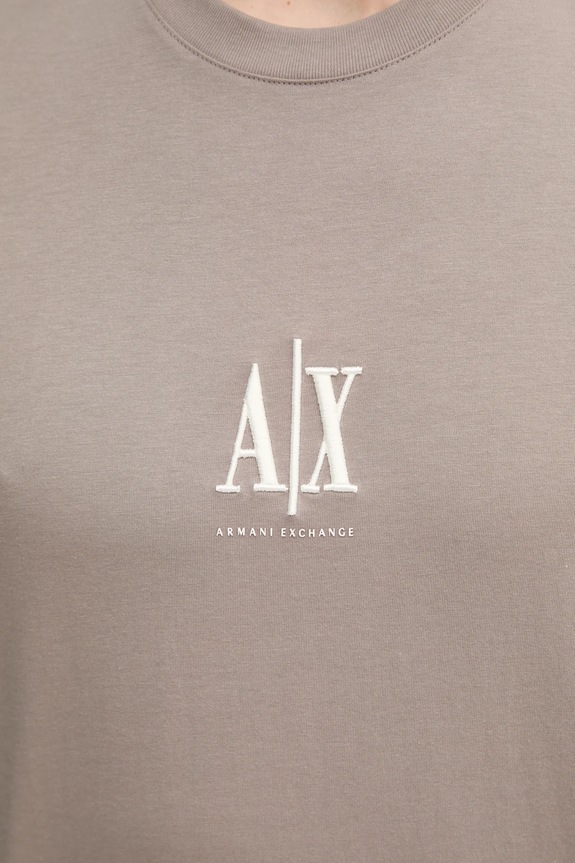 Bavlnené tričko Armani Exchange XM000363.AF12308.NOS béžová
