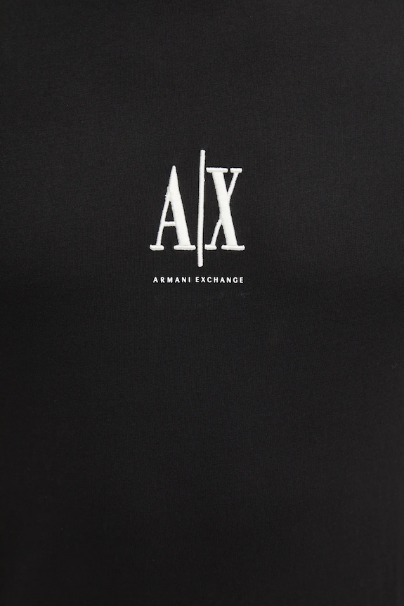 Armani Exchange tricou din bumbac XM000363.AF12308.NOS negru