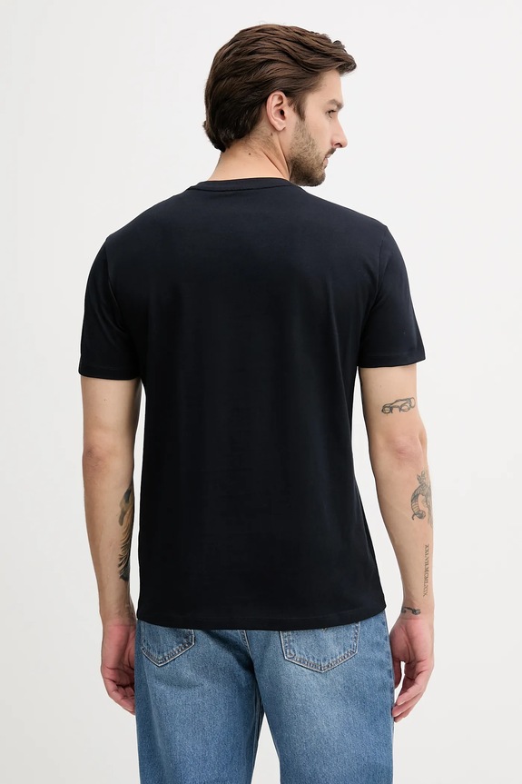 Ruházat Armani Exchange pamut póló XM000539.AF10362 sötétkék