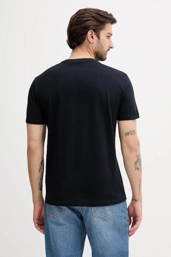 Ruházat Armani Exchange pamut póló XM000539.AF10362 sötétkék