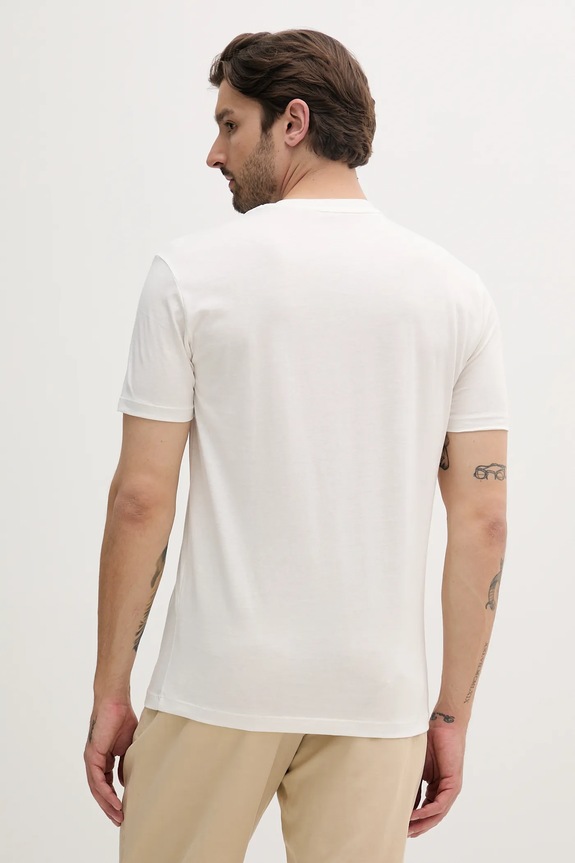 Odzież Armani Exchange t-shirt bawełniany XM000555.AF10358 biały