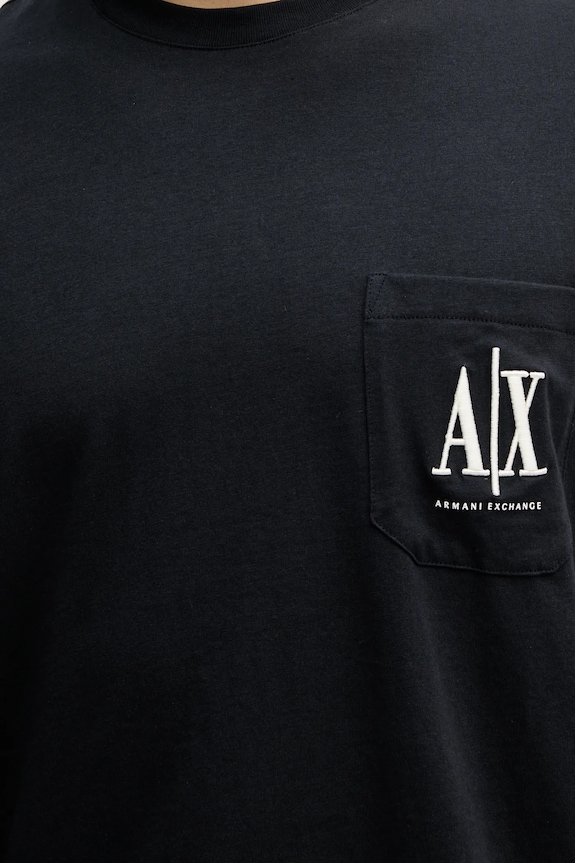 Armani Exchange tricou din bumbac bleumarin XM000366.AF12308.NOS