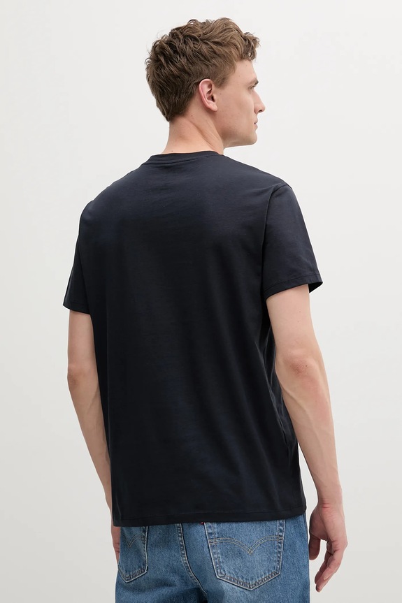 Pamučna majica Armani Exchange XM000760.AF13106 mornarsko plava SS25