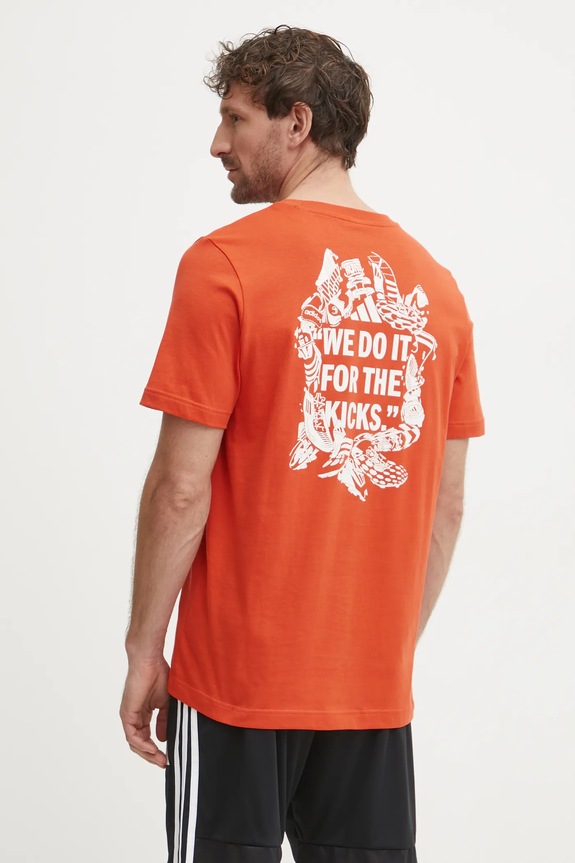 Abbigliamento adidas Performance t-shirt Fun Kicks JD8212 arancione