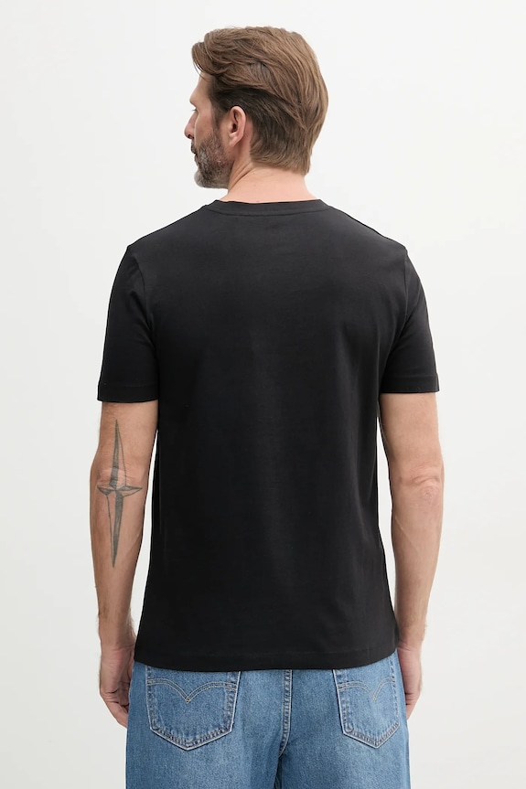 Βαμβακερό μπλουζάκι Marc O'Polo 2-pack 5000006181 μαύρο