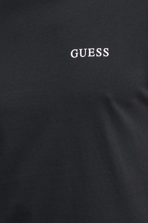 Guess tricou din bumbac U4BM03.KCAM1 negru