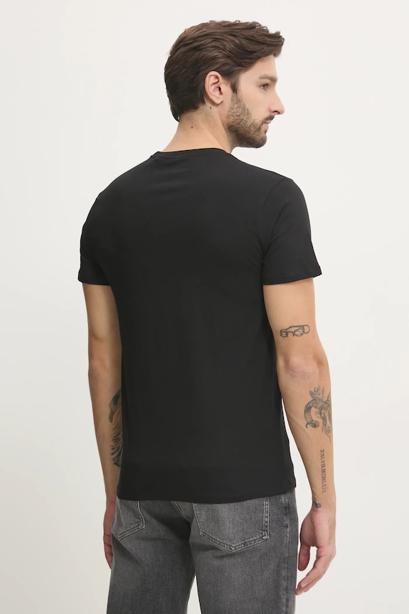 Odjeća Pamučna majica Guess M5RI49.K9RM1 crna
