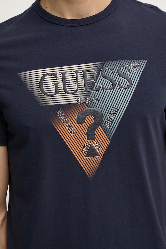 Guess tricou M5RI14.J1314 bleumarin