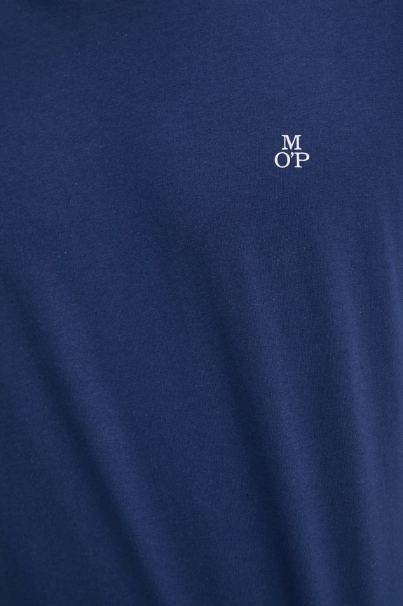 Βαμβακερό μπλουζάκι Marc O'Polo 522201251054 σκούρο μπλε