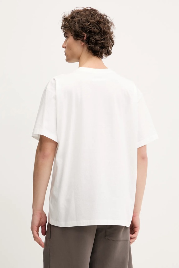 Îmbrăcăminte MM6 Maison Margiela tricou din bumbac SH0GC0033 alb