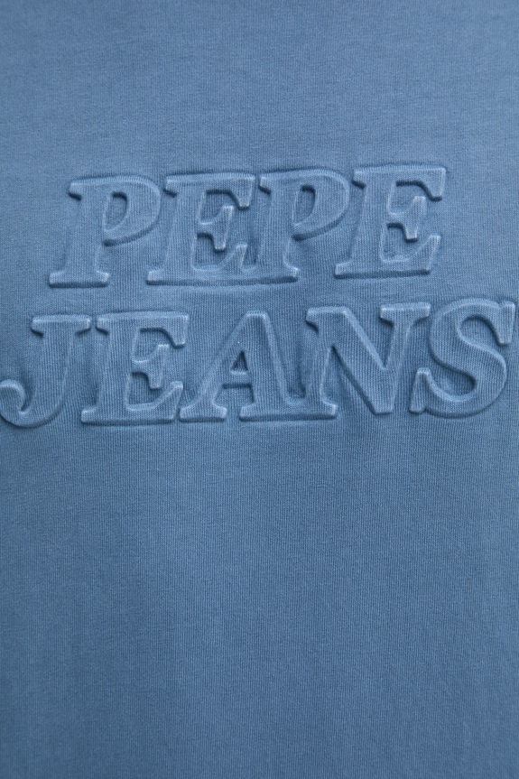 Βαμβακερό μπλουζάκι Pepe Jeans DARIUS TEE PM509723 μπλε