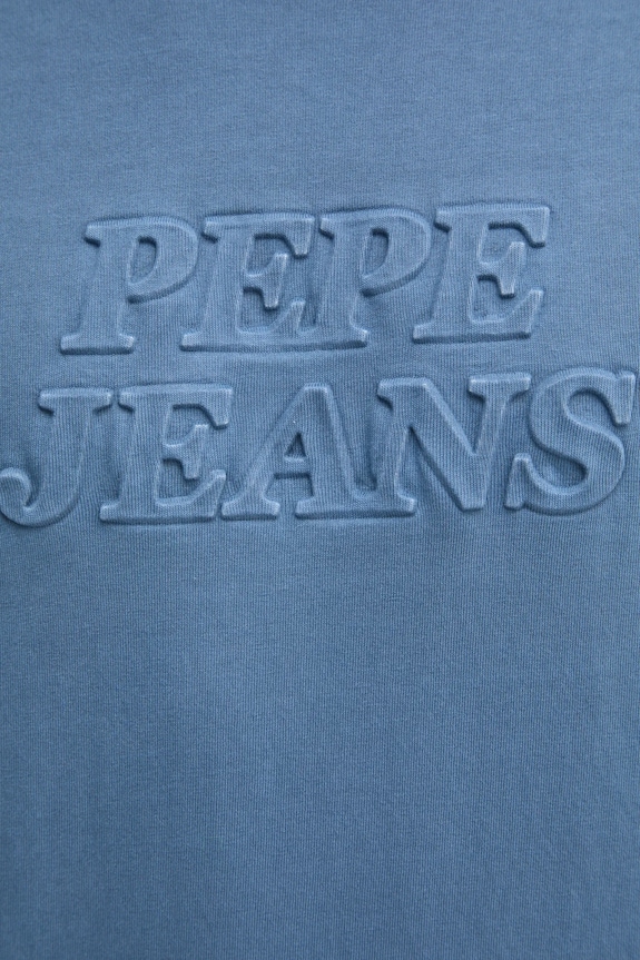 Βαμβακερό μπλουζάκι Pepe Jeans DARIUS TEE PM509723 μπλε