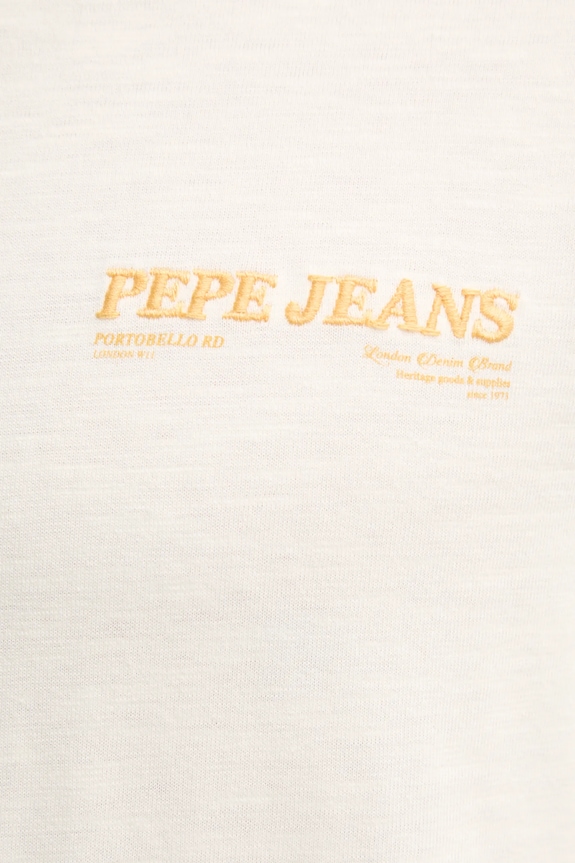 Pamučna majica Pepe Jeans PACEY PM509724 bež