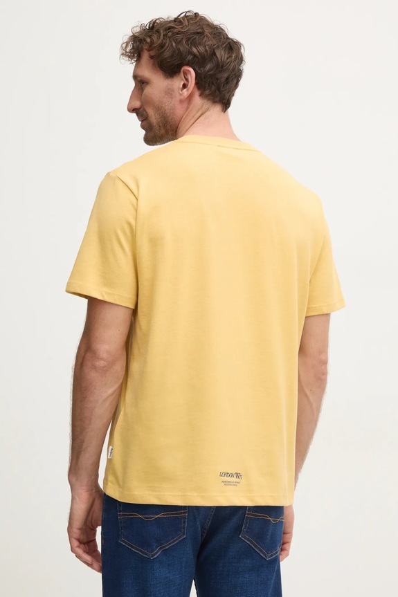 Ρούχα Μπλουζάκι Pepe Jeans DAMIAN TEE PM509726 κίτρινο