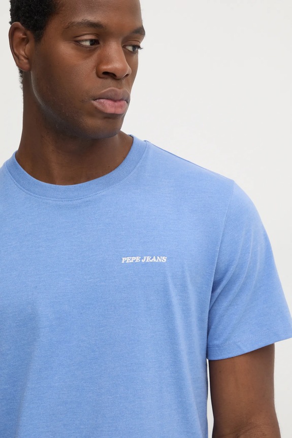 Pepe Jeans tricou DAMIAN TEE violet PM509726