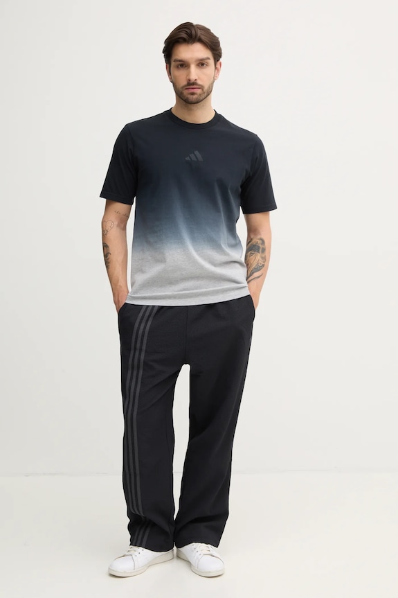 adidas t-shirt bawełniany ALL SZN Dip Dye JJ3694 szary SS25