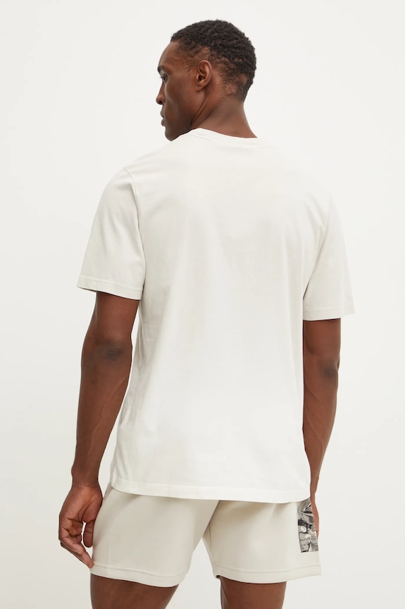 Îmbrăcăminte adidas tricou din bumbac ALL SZN Dip Dye JJ3696 bej