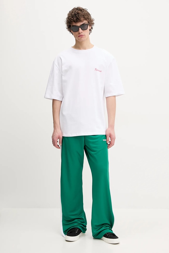 Fiorucci t-shirt in cotone Candy Logo Relaxed Fit T-Shirt U02SPTSH101CJ01WH09 bianco SS25