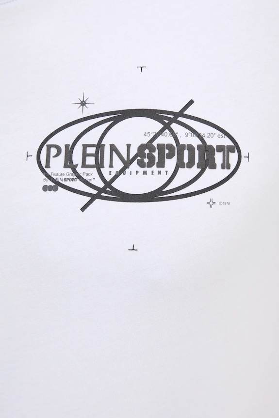 PLEIN SPORT tricou SAEC.MTK8012.STE001N alb