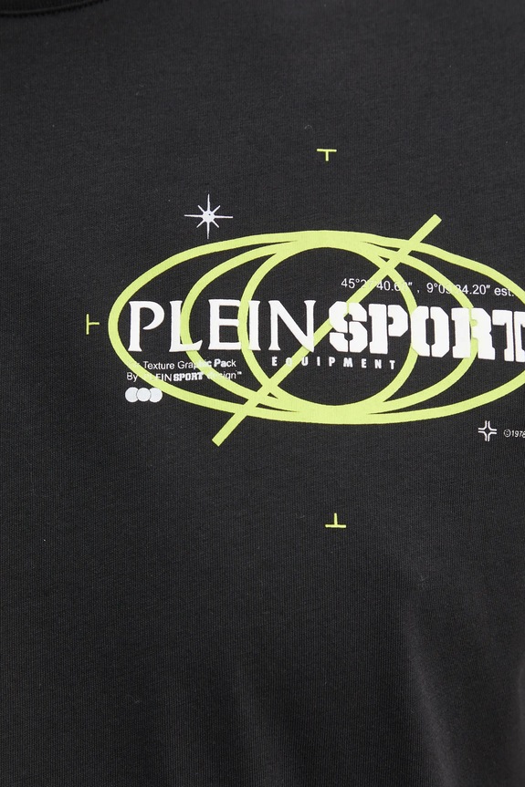 PLEIN SPORT tricou SAEC.MTK8012.STE001N negru