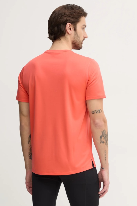 Odzież Asics t-shirt do biegania Core 2011D221 pomarańczowy