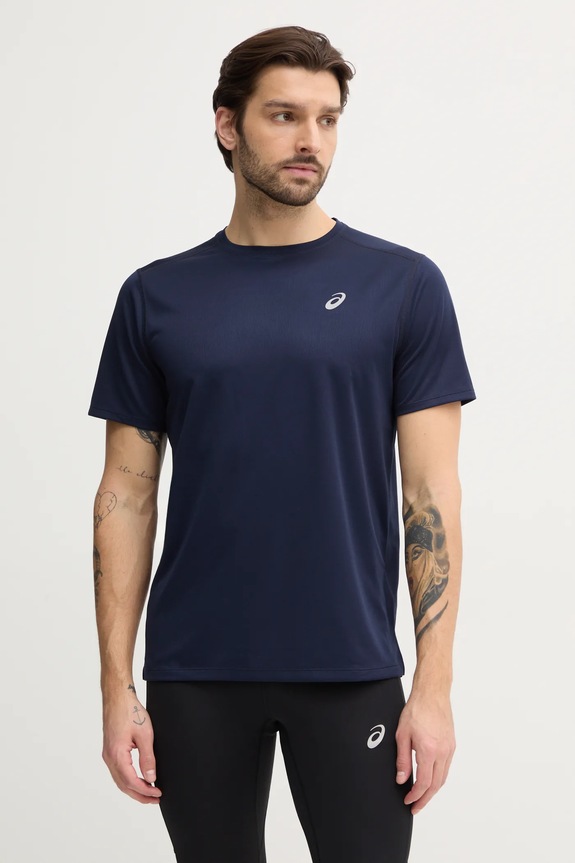 Asics tricou de alergare Core uni bleumarin 2011D221