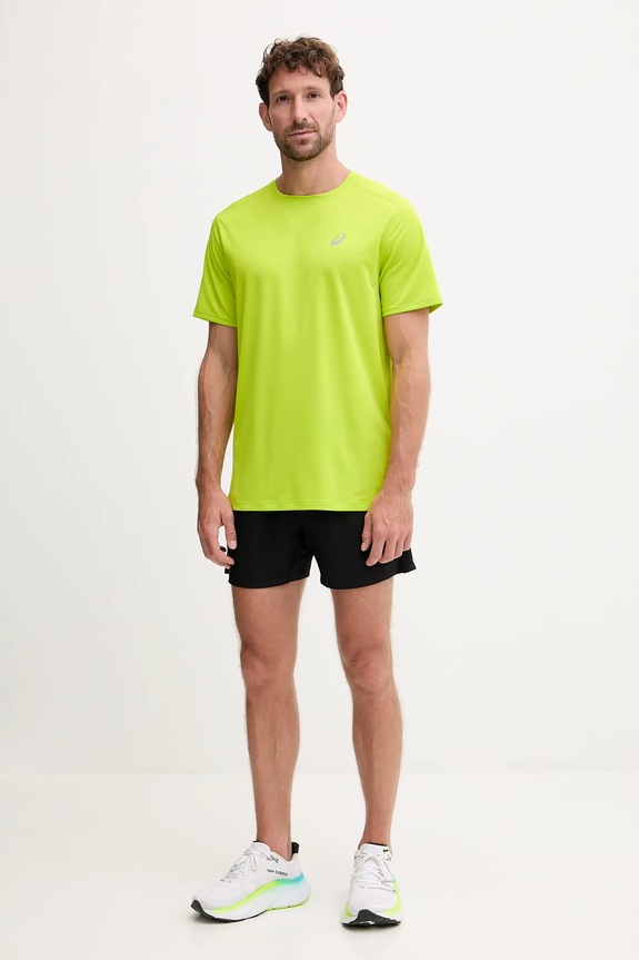 Μπλουζάκι για τρέξιμο Asics Core 2011D221 πράσινο SS26