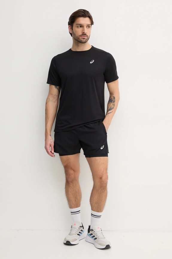 Bežecké tričko Asics Core 2011D221 čierna SS26
