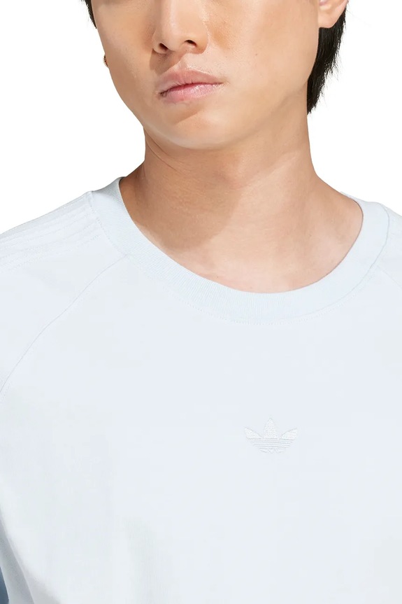 Oblečení Bavlněné tričko adidas Originals Premium Essentials Tee JD3280 modrá