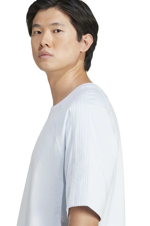 Bavlněné tričko adidas Originals Premium Essentials Tee modrá JD3280