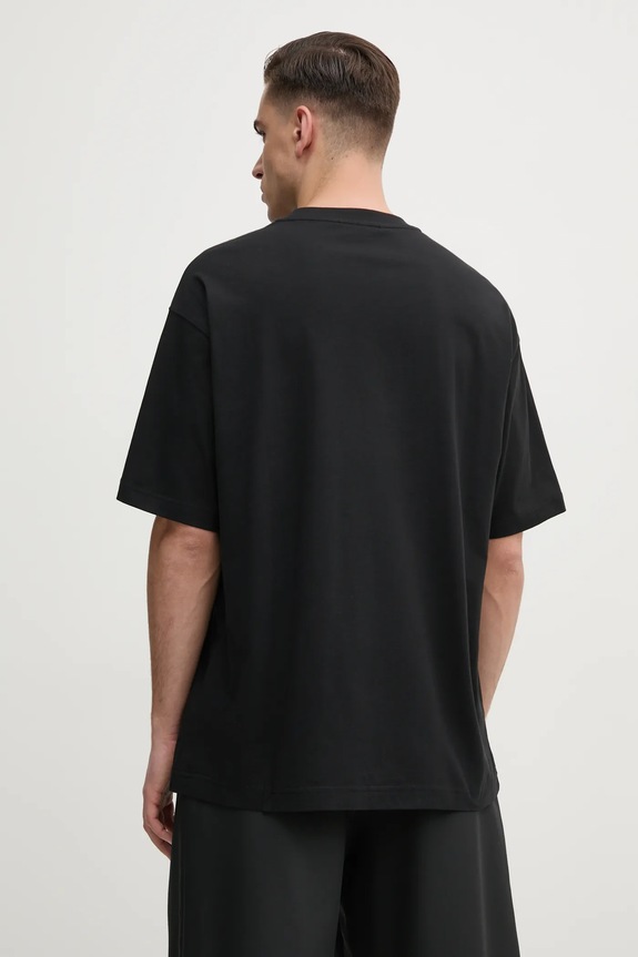 Îmbrăcăminte Versace Jeans Couture tricou din bumbac 78GAH6L1.J0001 negru