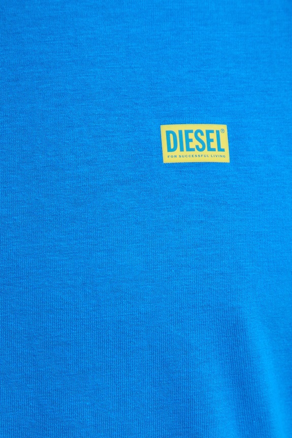 Diesel oversize tričko pánske bavlnené T-BOXT-R30 T-SHIRT A16400.0QIAM fialová
