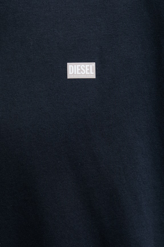 Diesel T-shirt oversize męski bawełniany T-BOXT-R30 T-SHIRT A16400.0QIAM granatowy