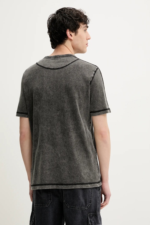 Ρούχα Βαμβακερό μπλουζάκι Diesel T-ADJIND T-SHIRT A16407.0QJAH γκρί