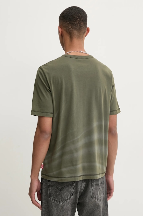 Ρούχα Μπλουζάκι Diesel T-ADJUST-R13 T-SHIRT A16428.0LJBS πράσινο