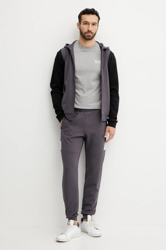 EA7 Emporio Armani t-shirt in cotone AF10375.7M000567 grigio SS26