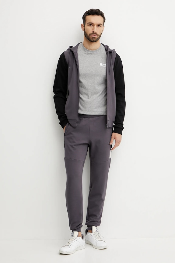 EA7 Emporio Armani t-shirt in cotone AF10375.7M000567 grigio SS26