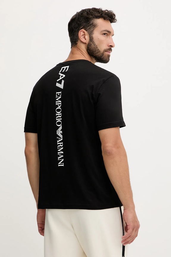Odzież EA7 Emporio Armani t-shirt bawełniany AF10375.7M000567 czarny