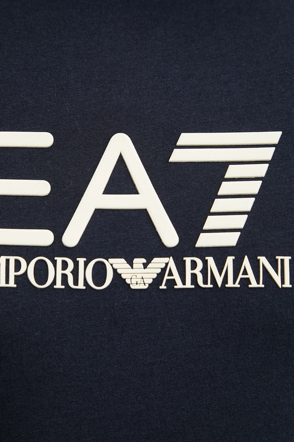 EA7 Emporio Armani t-shirt bawełniany granatowy AF10375.7M000224