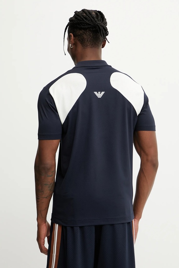 Odzież EA7 Emporio Armani polo treningowe AF13755.7M000168 granatowy