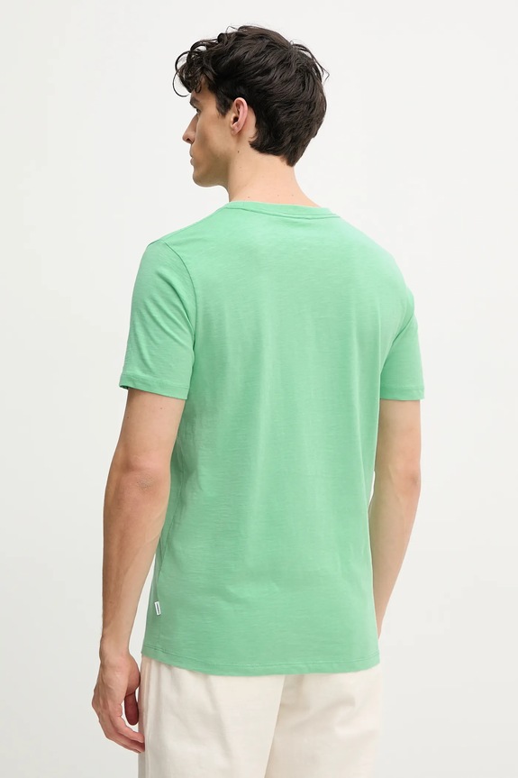 Lindbergh tricou din bumbac 30.400104.MINT verde SS25