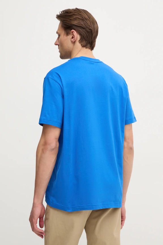 Gant t-shirt bawełniany 2044017 fioletowy SS25