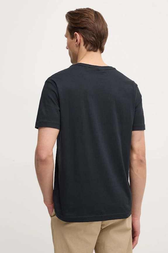 Odzież Gant t-shirt bawełniany 2044017 czarny