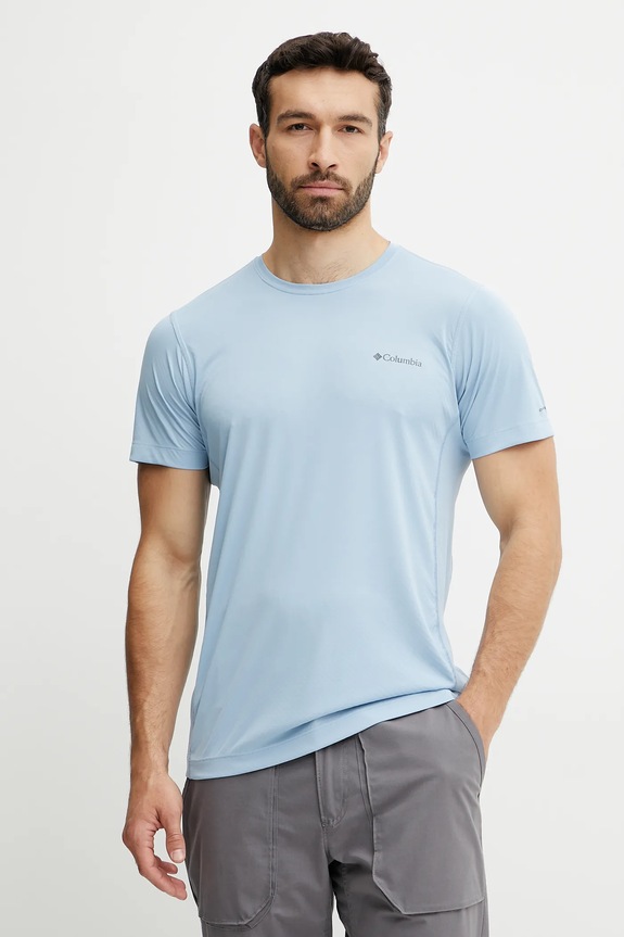 Αθλητικό μπλουζάκι Columbia Zero Rules κανονικό μπλε 2118501