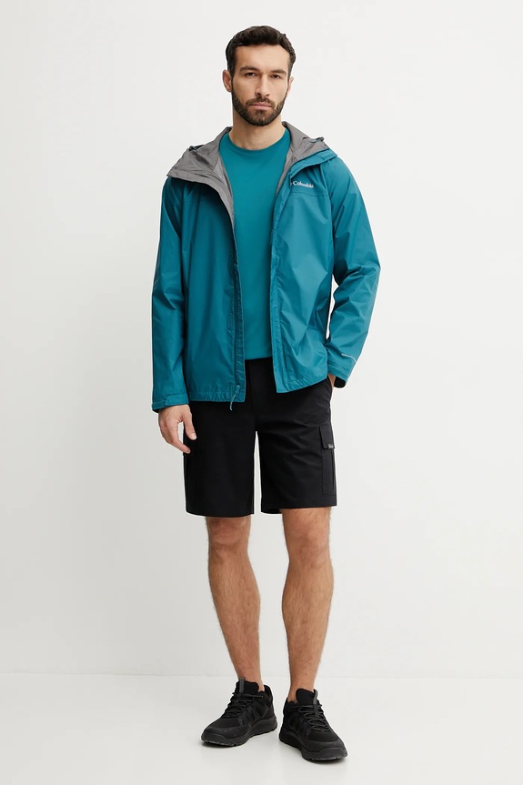 Αθλητικό μπλουζάκι Columbia Zero Rules 2118501 τιρκουάζ SS25