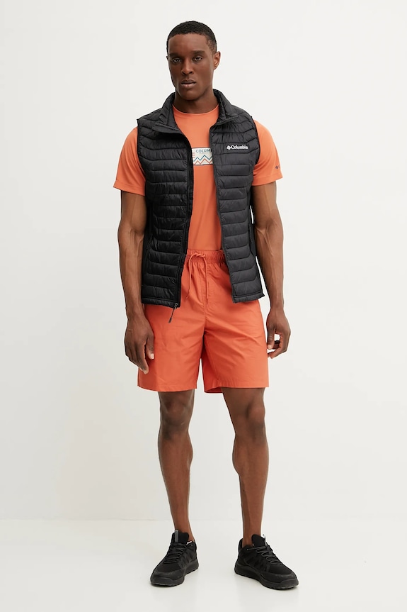 Αθλητικό μπλουζάκι Columbia Zero Rules 2118541 πορτοκαλί SS25