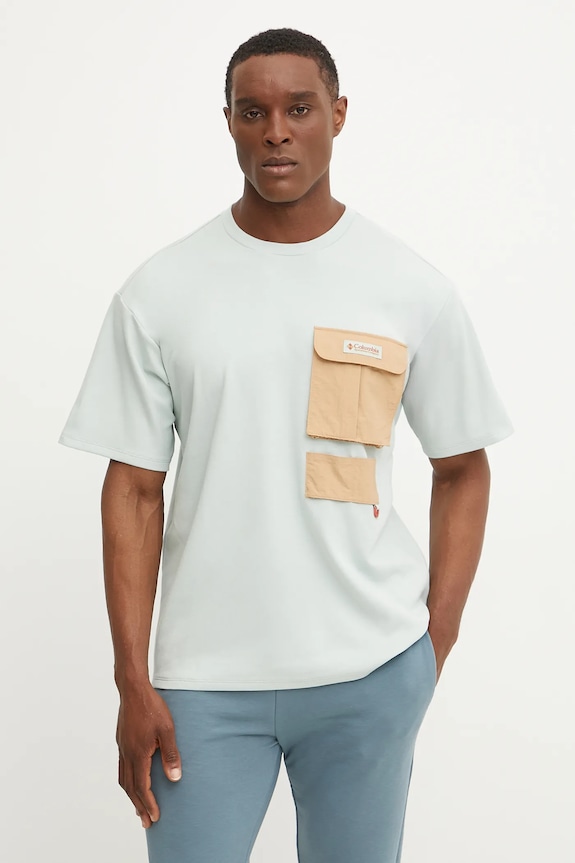 Columbia t-shirt Cove Beach pozostałe turkusowy 2126091